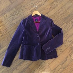 Velvet blazer